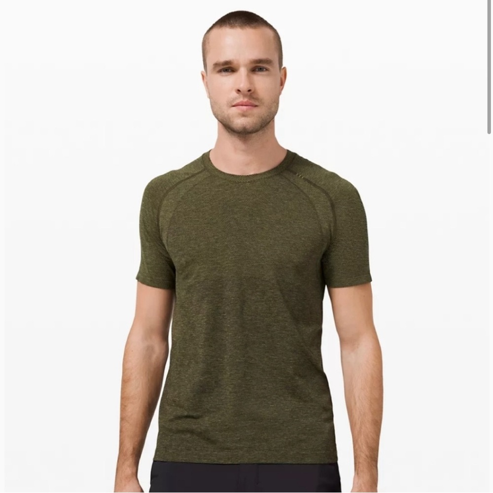 Lululemon XL Metal Vent Tech Short Sleeve 2.0 Bronze Green 🐉
